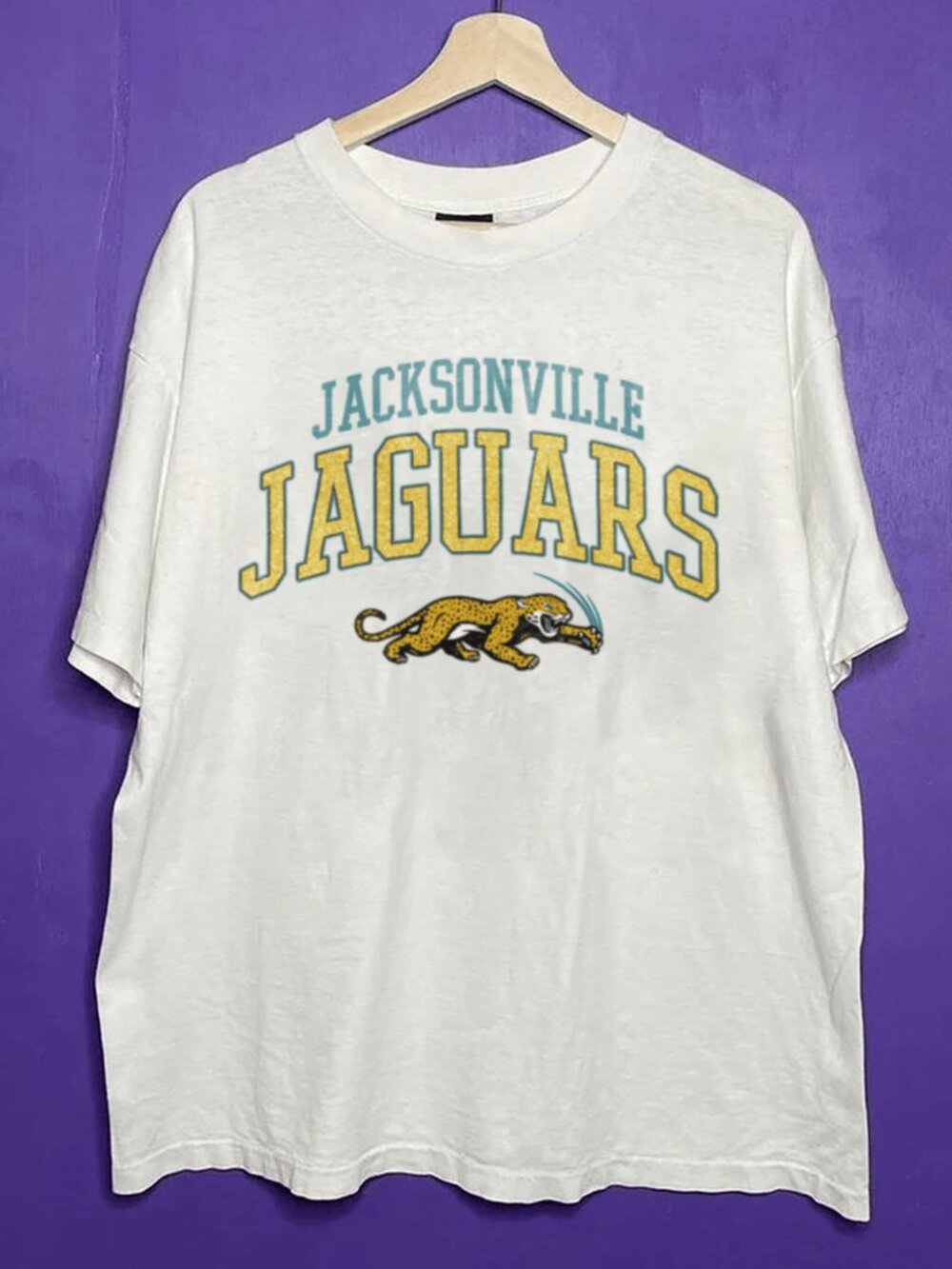 Vintage Jacksonville Jaguars Football Big Logo Shirt, Retro Jaguars NFL Shirt